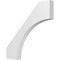 Ekena Millwork 3 1/2-in. W x 32-in. D x 32-in. H Westlake Architectural Grade PVC Knee Brace BRCP035X32X32WTL - alternate 1